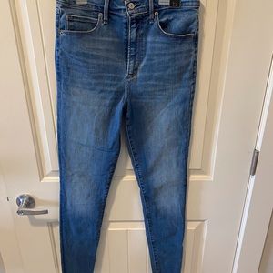 Abercrombie High Rise Skinny Jeans